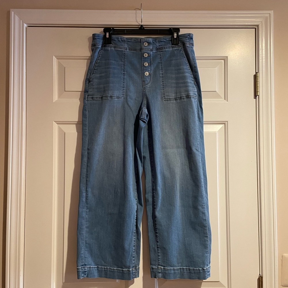 Chico’s Wide Leg Ankle Jeans